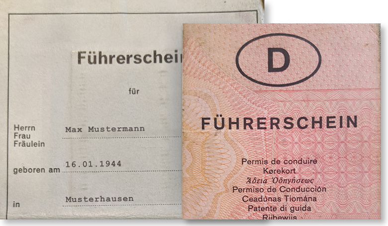 Führerschein-Pflichtumtausch: Frist für Jahrgänge 1959 bis 1964