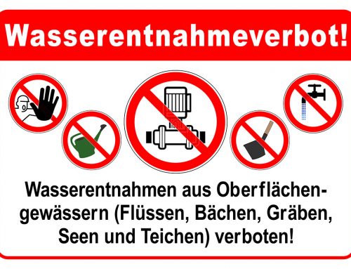 Boden­see­kreis: Wasser­ent­nah­me aus Flüssen, Bächen und Seen bleibt bis 2. Oktober verboten