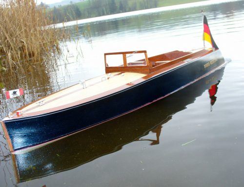 Modell­boo­te-Ausstel­lung in der Allgäu­er Genussmanufaktur