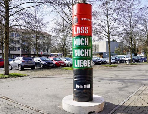 Müllkam­pa­gne jetzt in der Weststadt – Wildmüll im Fokus