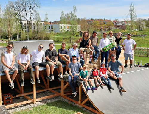 Die Landes­gar­ten­schau macht’s möglich: Neue Anlage für die Skater im Sportpark