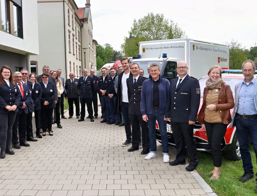 Vier neue Fahrzeu­ge dienen dem Bevöl­ke­rungs­schutz im Landkreis Sigmaringen