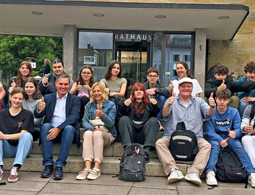 Schüle­rin­nen und Schüler aus Saint Dié besuchen Friedrichshafen